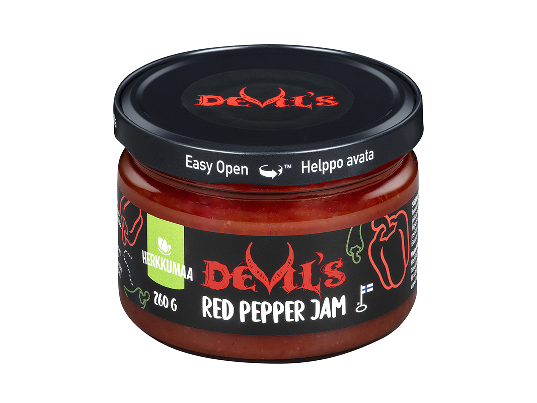 Devil’s Red Pepper Jam